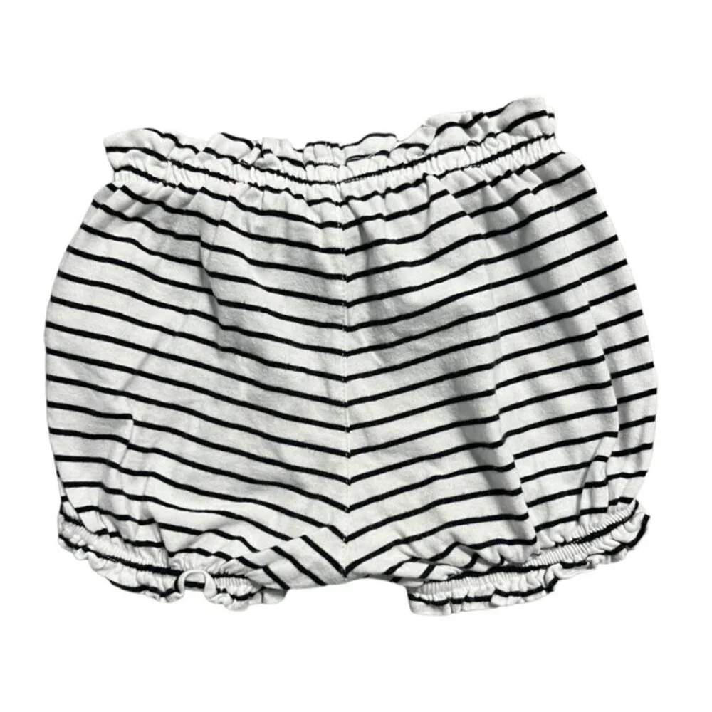 Baby Gap 12-18m Navy Striped Bubble Shorts Bloomers
